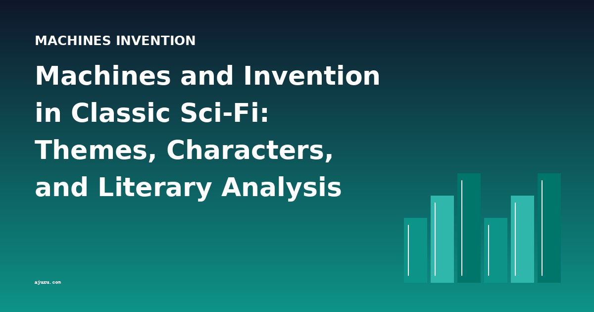 Machines and Invention in Classic Sci-Fi: Themes, Characters, and Literary Analysis
