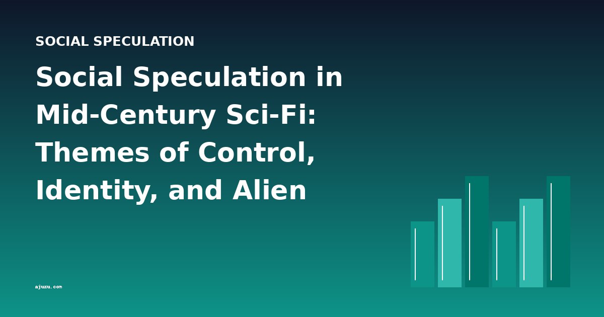 Social Speculation in Mid-Century Sci-Fi: Themes of Control, Identity, and Alien Encounters