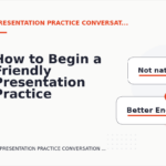 How to Begin a Friendly Presentation Practice Conversation